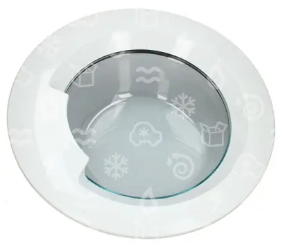 dveře pračky ARISTON / INDESIT, kompletní (488000630887)